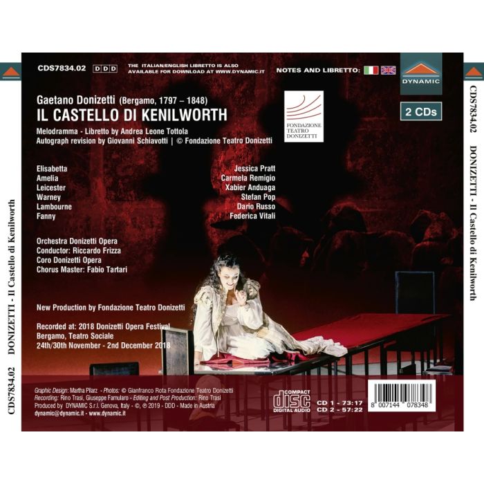 Donizetti: Il Castello di Kenilworth - slide-1