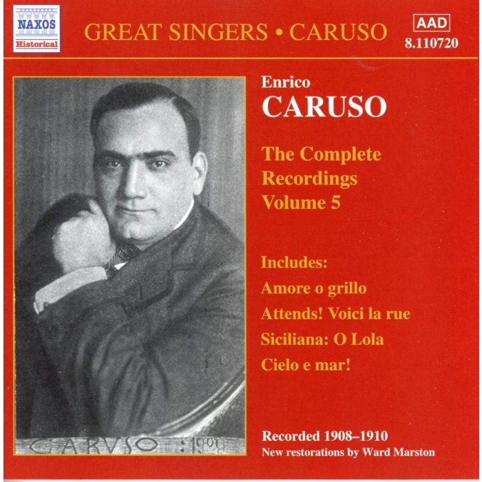 Enrico Caruso:The Complete Recordings Vol.5
