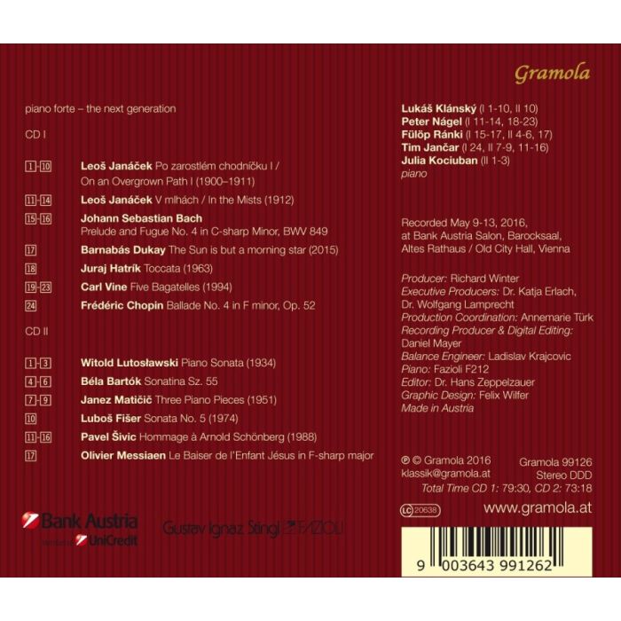 Piano forte - The next generation: Janacek, Chopin, Lutoslawski … - slide-1