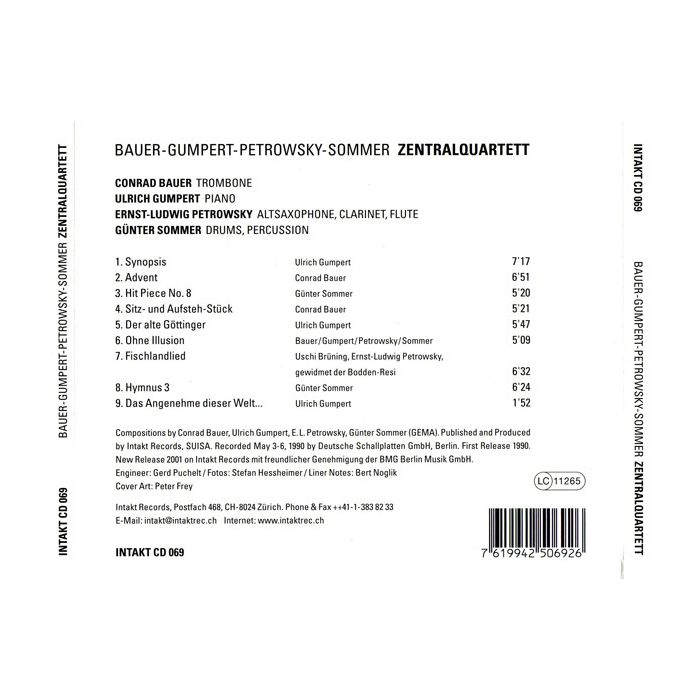 Bauer/ Gumpert/ Petrowsky/ Sommer: Zentralquartett - slide-1