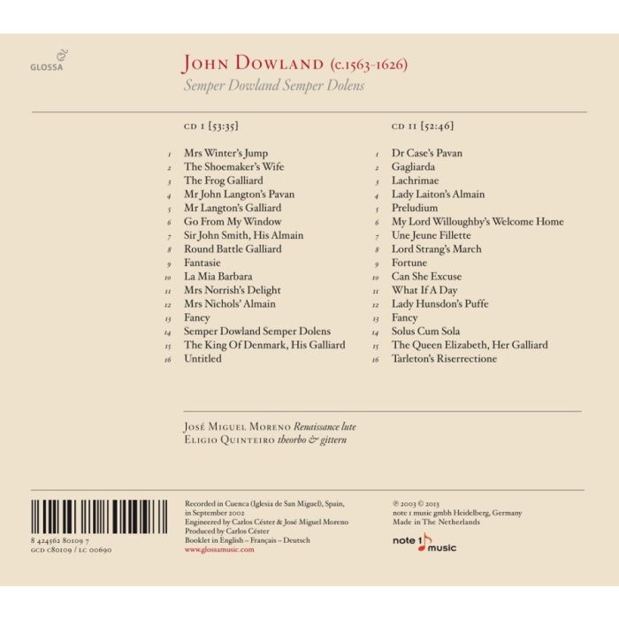 Dowland: Semper Dowland Semper Dolens - slide-1