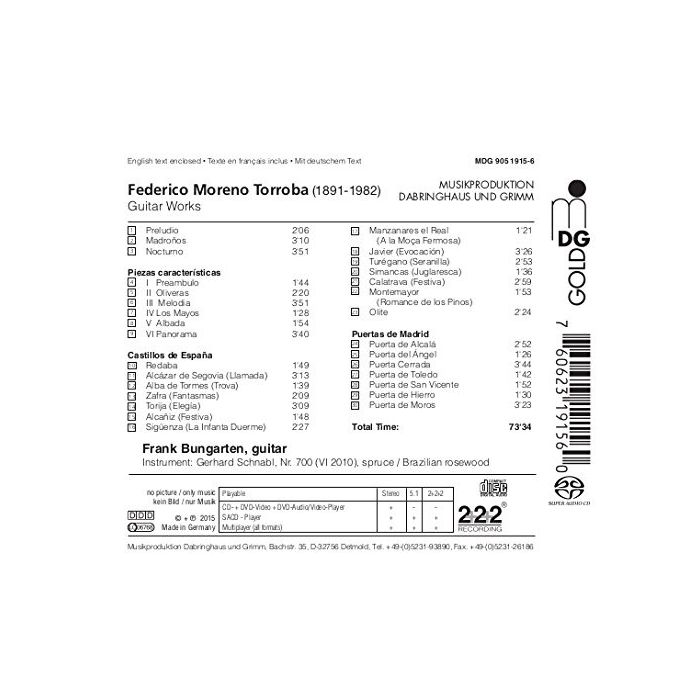 Moreno Torroba: Guitar Works - slide-1
