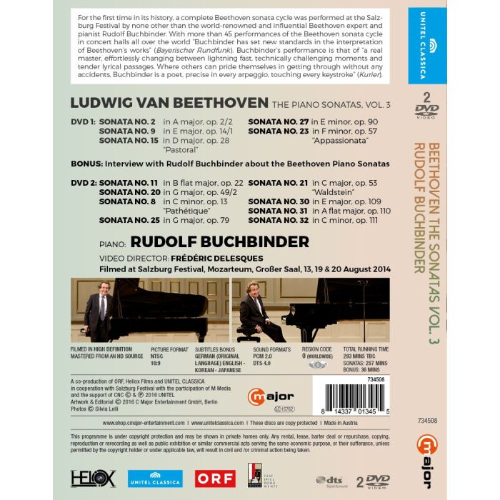 Beethoven: Piano Sonatas 3 - slide-1