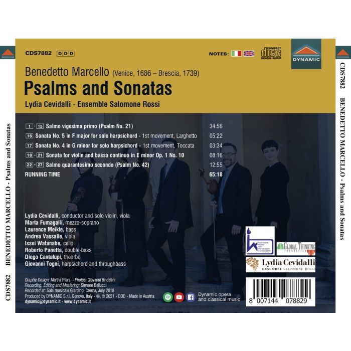 Marcello: Psalms and Sonatas - slide-1