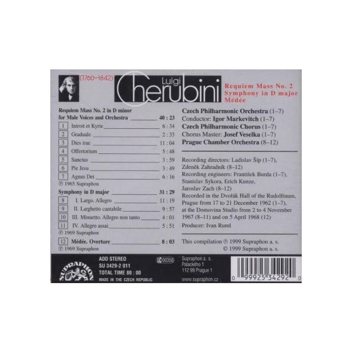 Cherubini: Requiem Symphony in D, Medee - slide-1