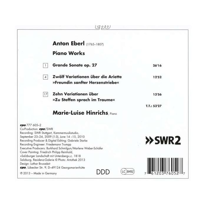 Eberl: Piano Sonata op. 27, Variations - slide-1