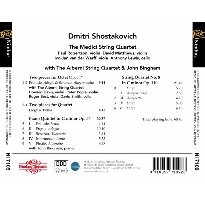Shostakovich: Quartet/Quintet - slide-1