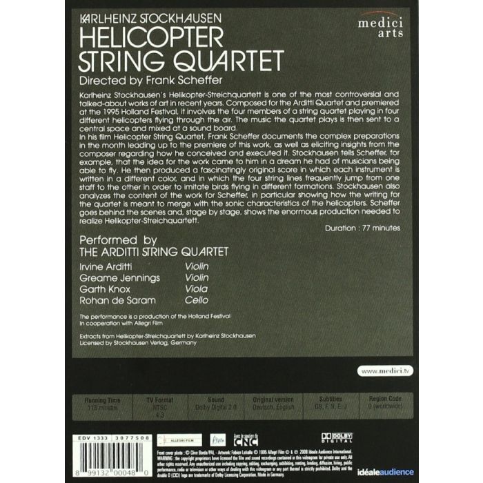 Stockhausen: Helicopter String Quartet - slide-1