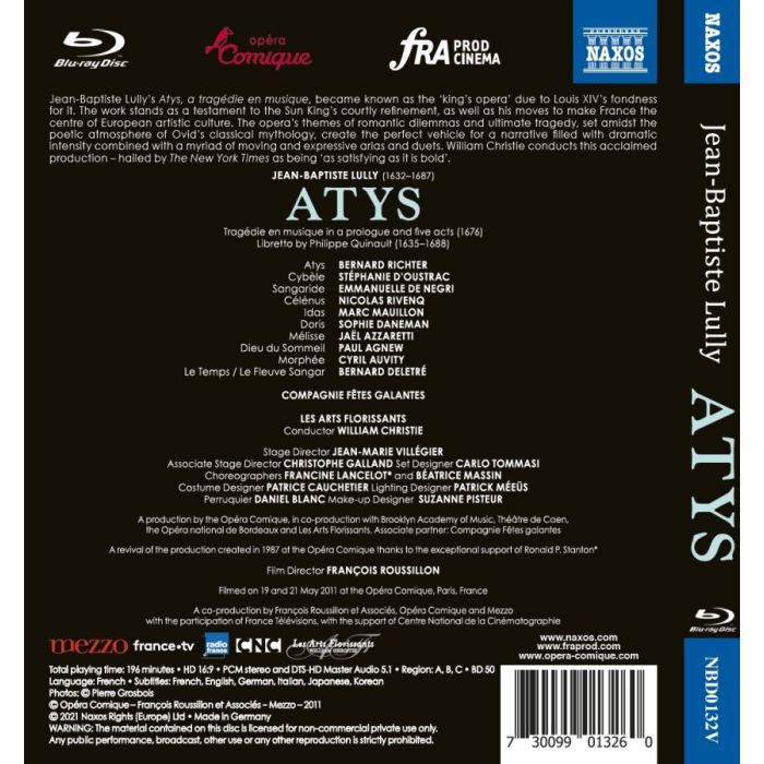 Lully: Atys - slide-1