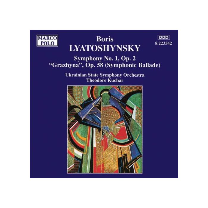 LYATOSHYNSKY: Symphony no 1 'Grazhyna', Op. 58