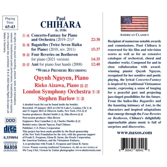 Chihara: Concerto-Fantasy for Piano and Orchestra - slide-1