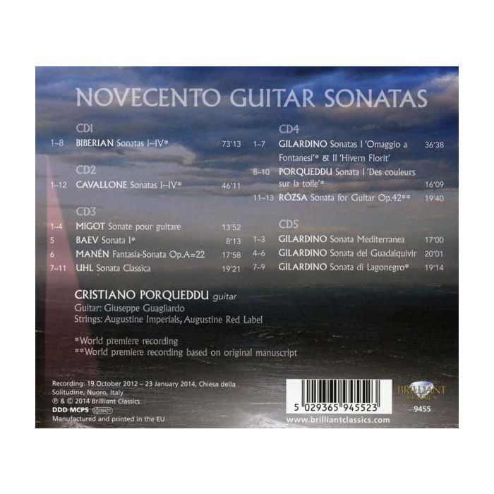 Novecento Guitar Sonatas - slide-1