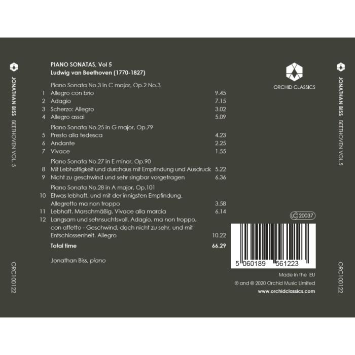 Beethoven: Piano Sonatas Vol. 5 - slide-1