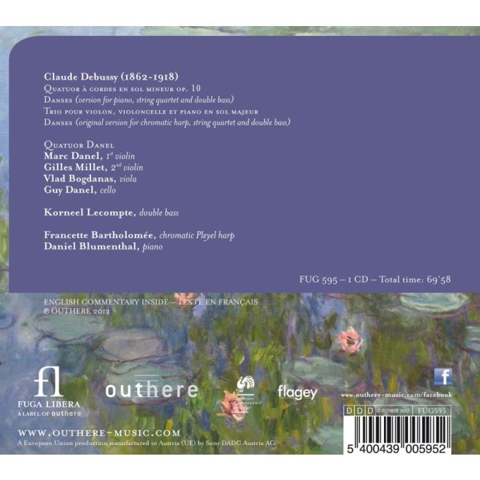 Debussy: Quatuor - Trio - Danses - slide-1