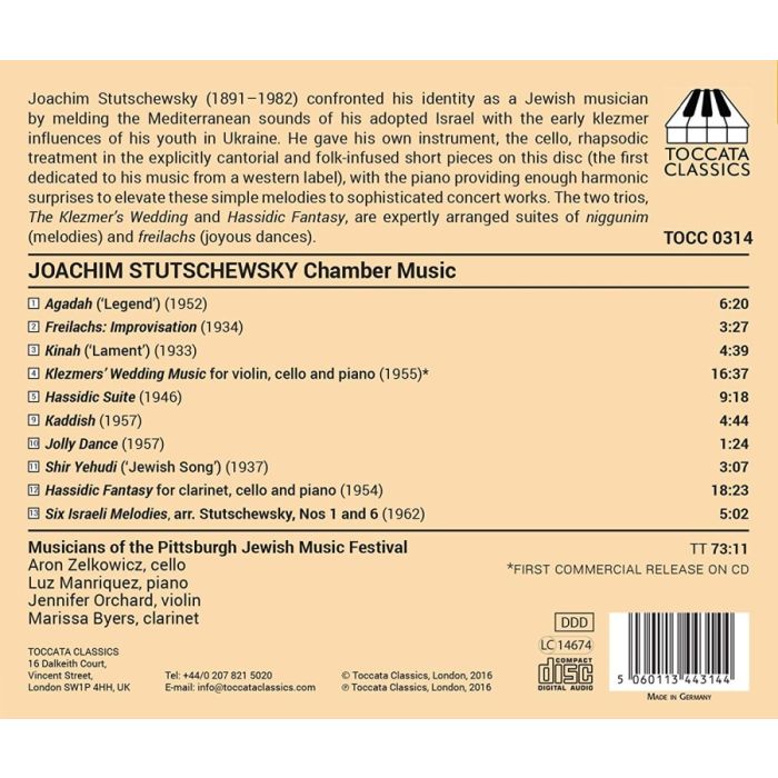 Stutschewsky: Chamber Music - slide-1