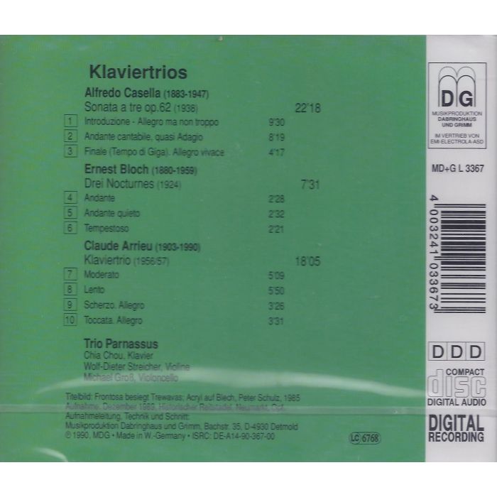Bloch/Casella/ Arrieu: Piano Trios - slide-1