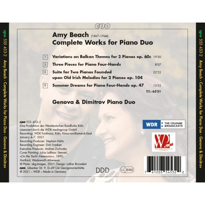 Beach: Complete Works for Piano Duo - slide-1
