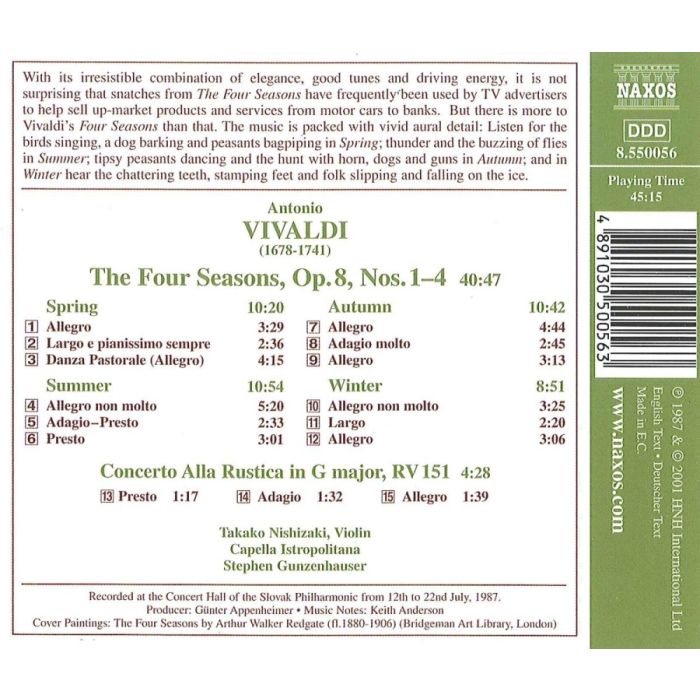 Vivaldi:  Four Seasons - slide-1