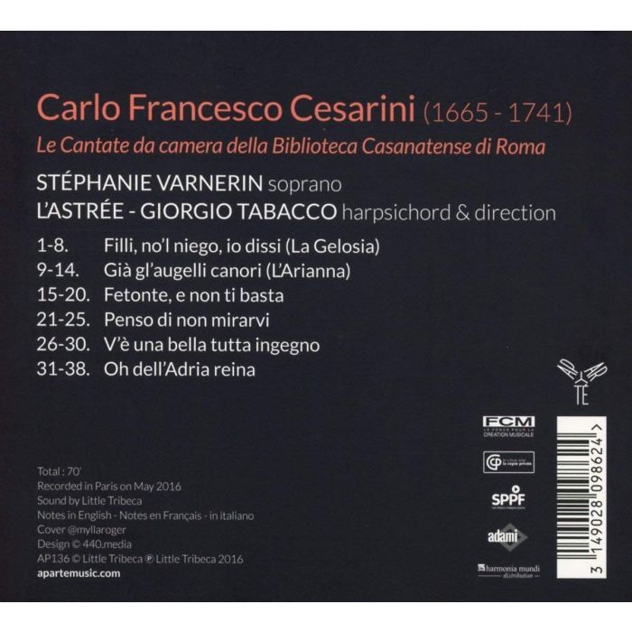 Cesarini: Cantatas - slide-1