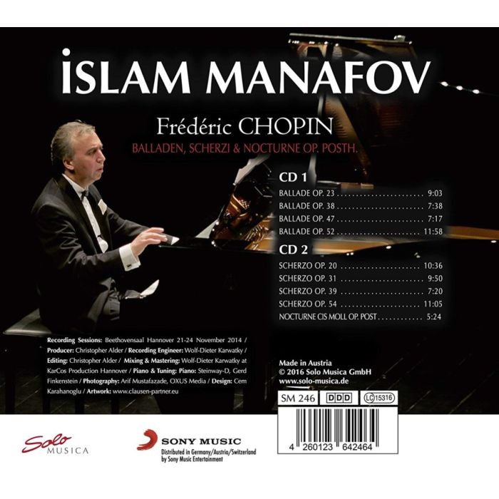 Chopin: Balladen, Scherzi & Nocturne op. posth. - slide-1