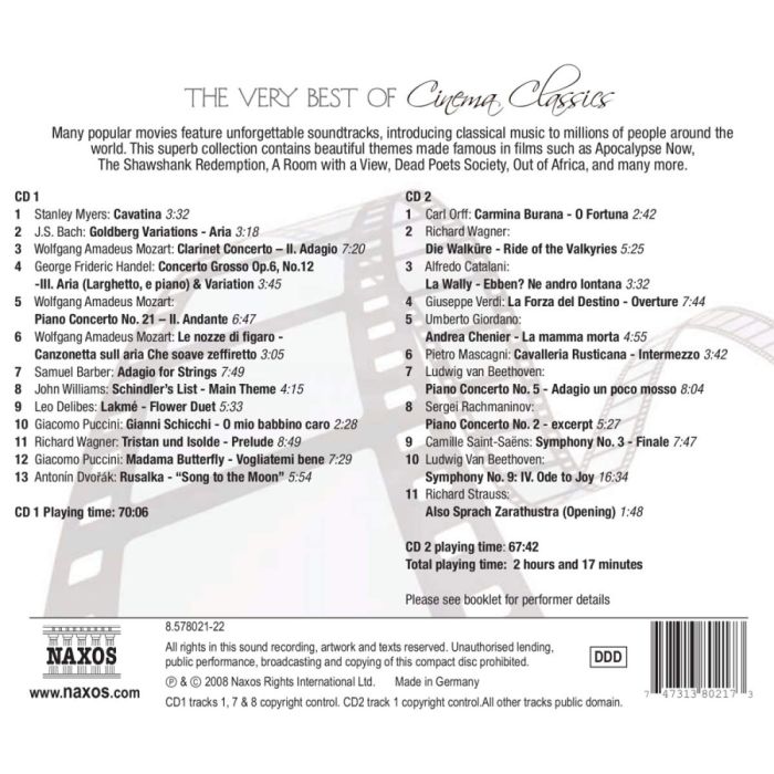 THE VERY BEST OF CINEMA CLASSICS - slide-1