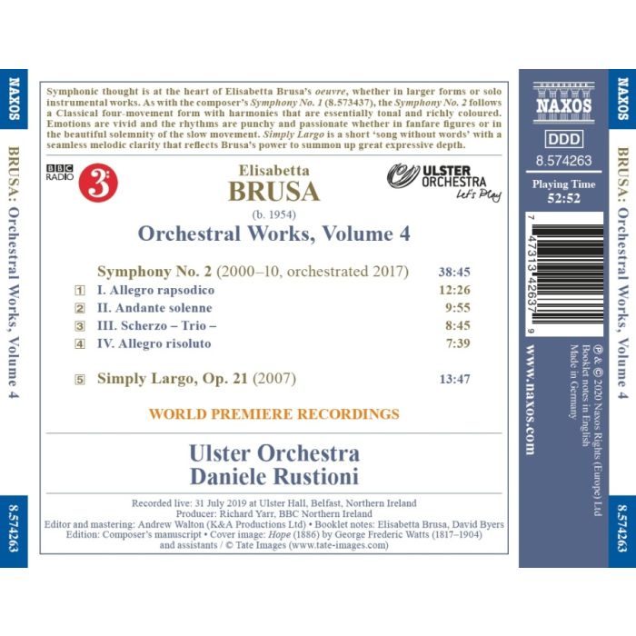 Brusa: Symphony No. 2; Simply Largo - slide-1