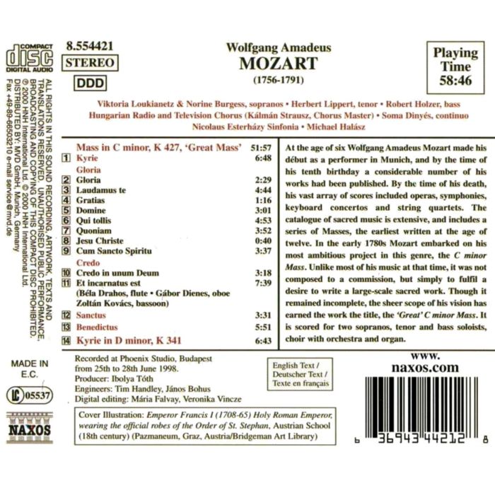 MOZART: Mass in C minor - slide-1