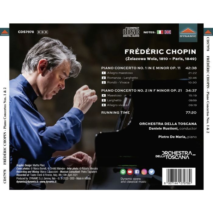 Chopin: Piano Concertos Nos. 1 & 2 - slide-1