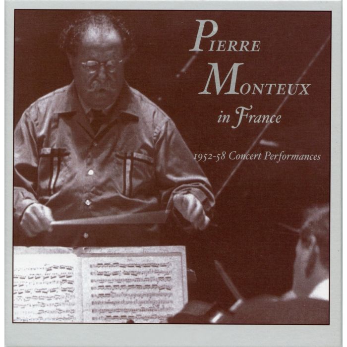 Pierre Monteux in France - 1952-58 Concert Performances