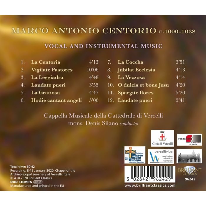 Centorio: Vocal and Instrumental Music - slide-1