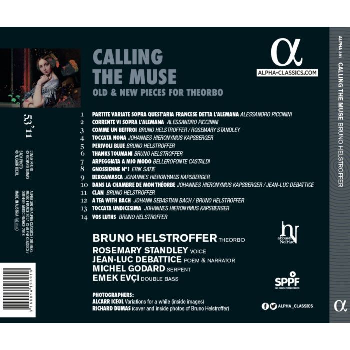 Calling the Muse - old & new pieces for theorbo - slide-1