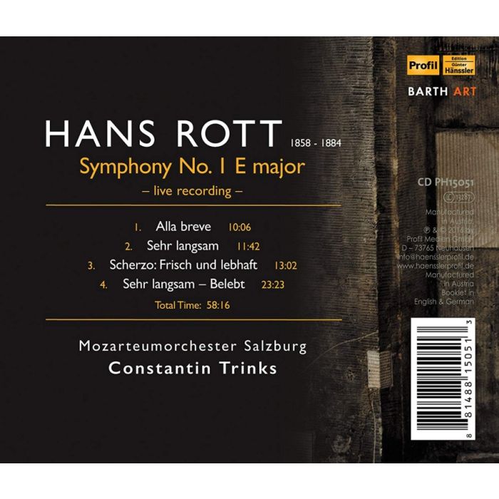 Rott: Symphony No. 1 - slide-1