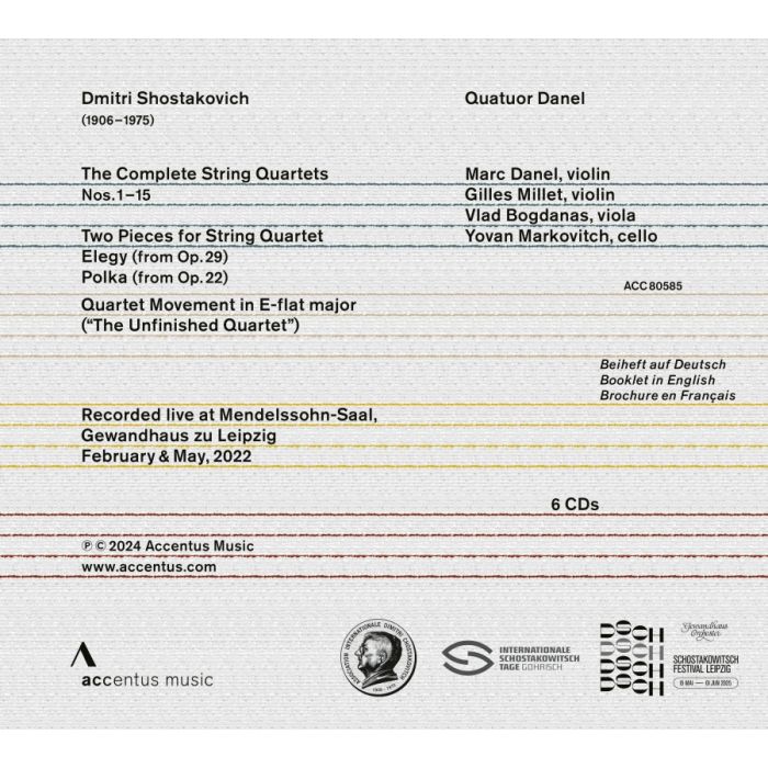 Shostakovich: Complete String Quartets - slide-1