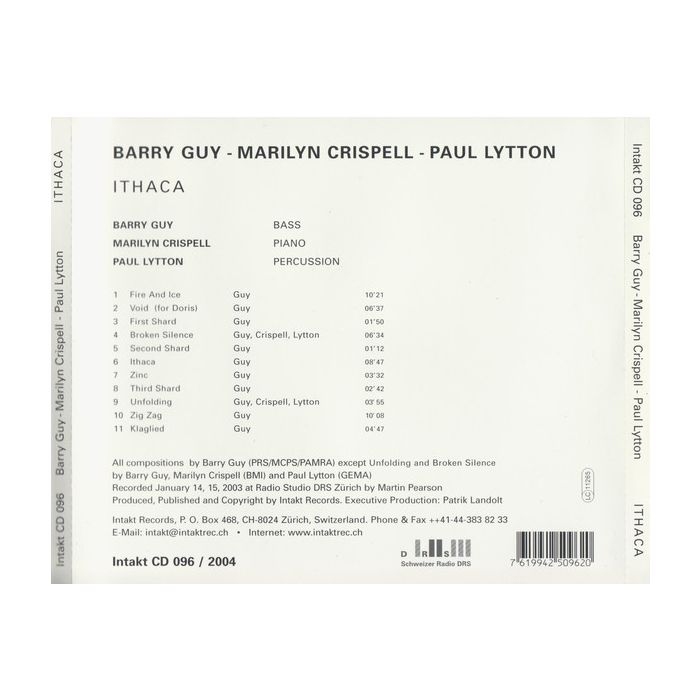 Guy/Crispell/Lytton: Ithaca - slide-1