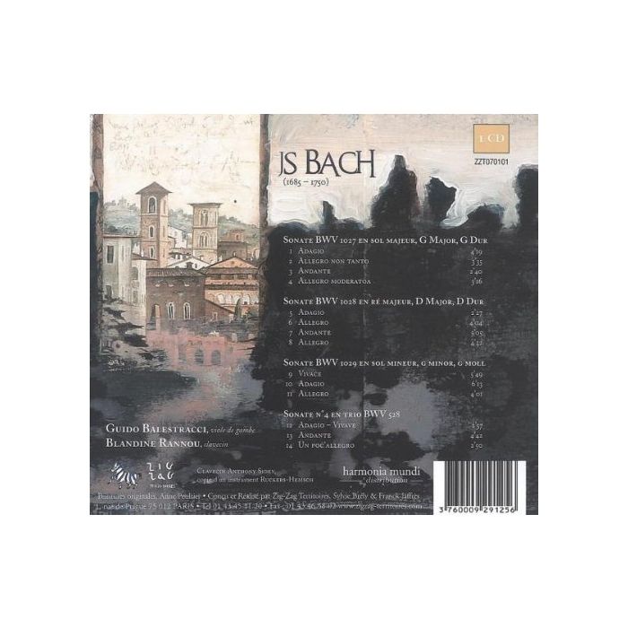 Bach: Sonates pour viole de gambe  BWV 1027-1029 - slide-1