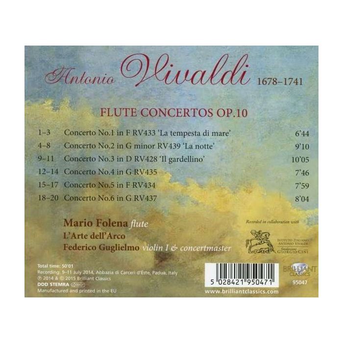 Vivaldi: Flute Concertos Op. 10 - slide-1