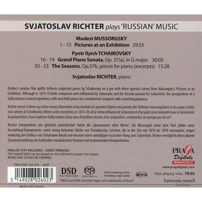 Mussorgsky: Pictures at an Exhibition / Tchaikovsky: Grande Sonate - slide-1