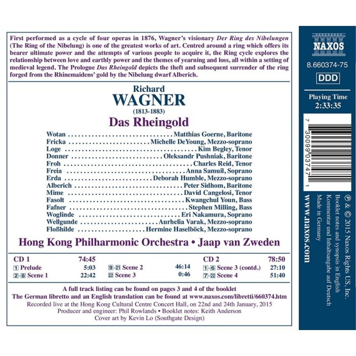 Wagner: Das Rheingold - slide-1