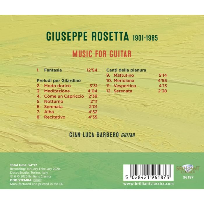 Rosetta: Music for Guitar - slide-1