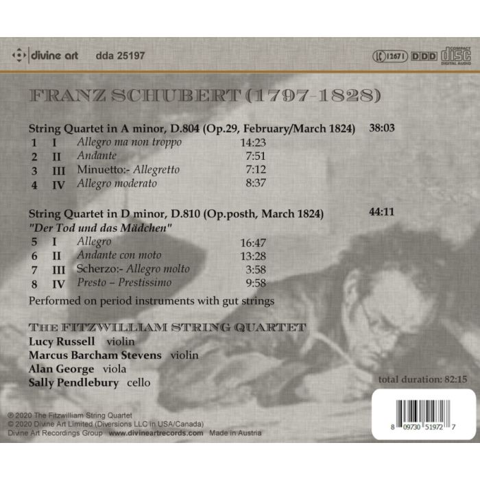 Schubert: String Quartets - slide-1