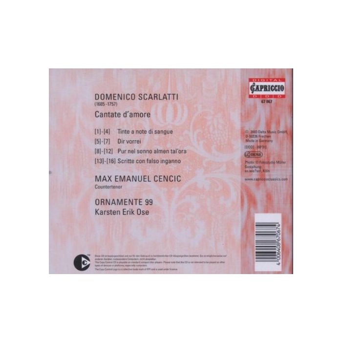Scarlatti, D: Tinte a note di sangue - slide-1