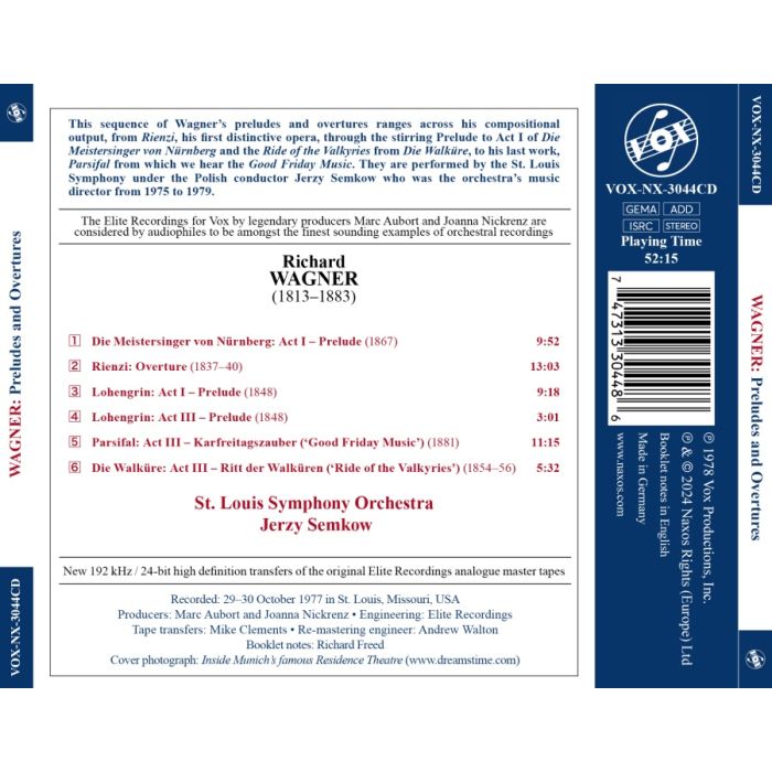 Wagner: Preludes and Overtures - slide-1