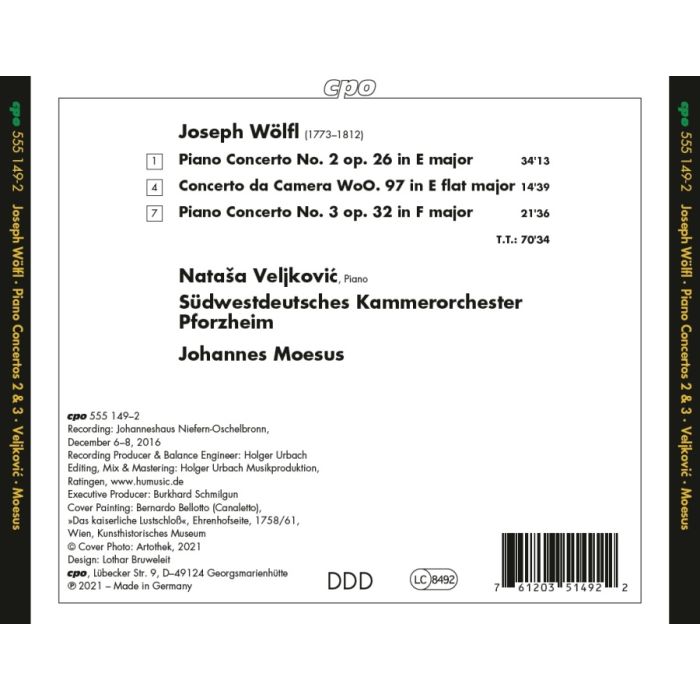 Wölfl: Three Piano Concertos - slide-1