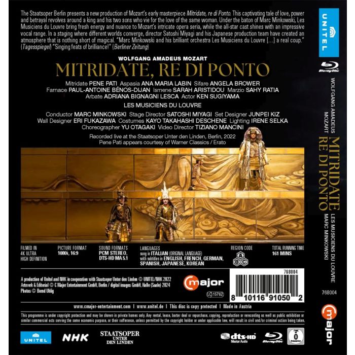 Mozart: Mitridate, Re di Ponto (BD) - slide-1