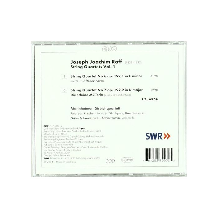 RAFF: String Quartets 6 & 7 - slide-1