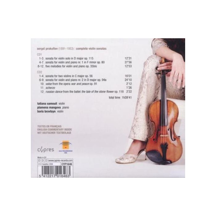 Prokofiev: Complete Violin Sonatas - slide-1