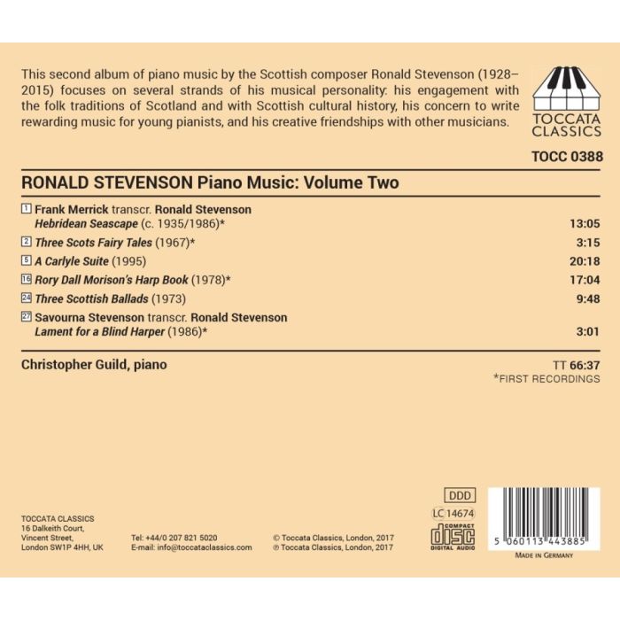 Stevenson: Piano Music Vol. 2 - slide-1