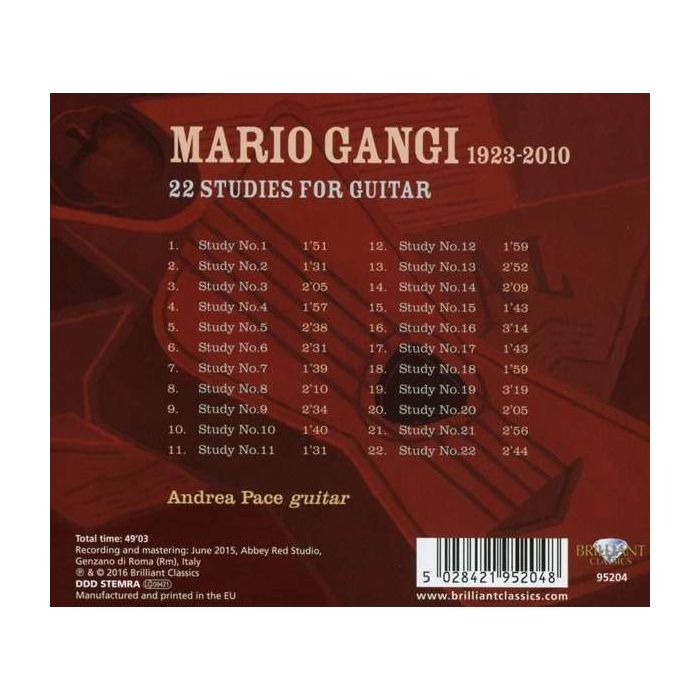 Gangi: 22 Studies for Guitar - slide-1