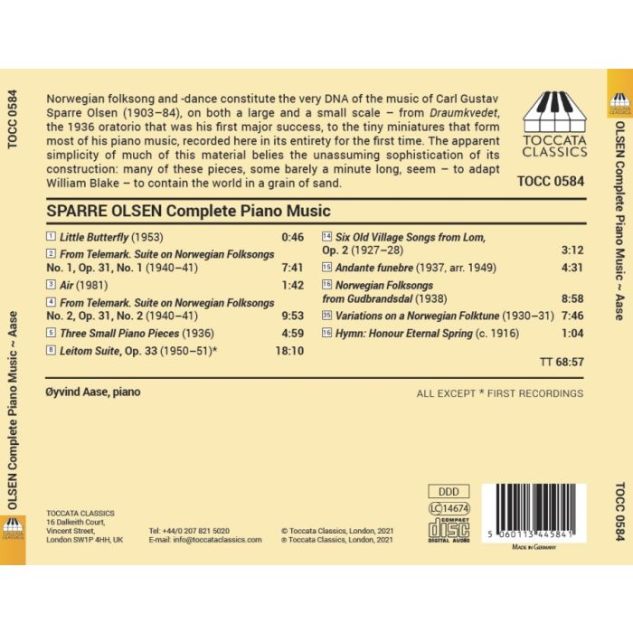 Olsen: Complete Piano Music - slide-1