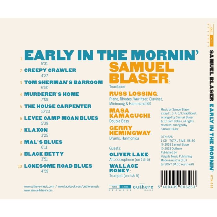 Samuel Blaser: Early in the Mornin' - slide-1